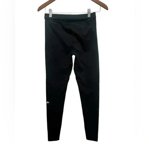 ALO YOGA Black Cut Out Leggings Size Small - Picture 1 of 4